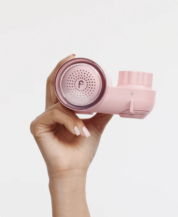 Filterbaby Water Filter product display encouraging clean water and radiant skin